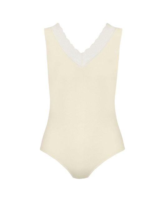 Zd - Zero Defects Natural Neutrals Sleeveless Bodysuit – Softness & Elasticity