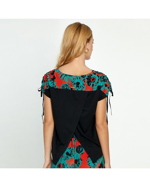 Emma Wallace Blue Kelly Top