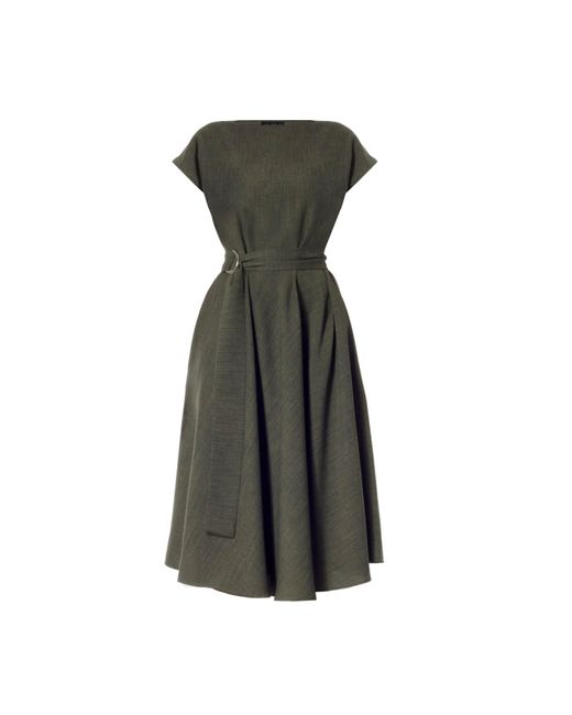 Meem Label Black Stine Midi Dress