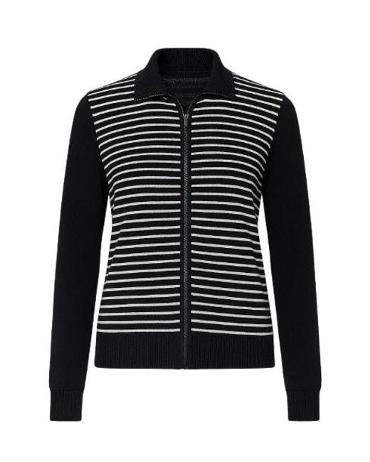 Conquista Black Long Sleeve Cardigan