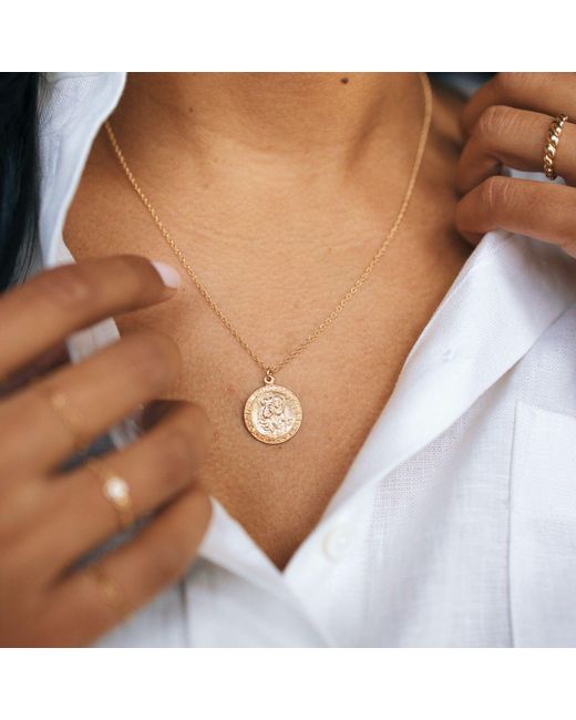 Herself Collections Metallic Bon Voyage Necklace