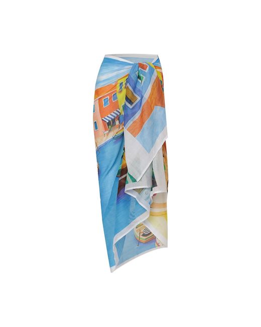 DHARA SHETH DUBAI Blue Mediterranean Escape Resort Sarong