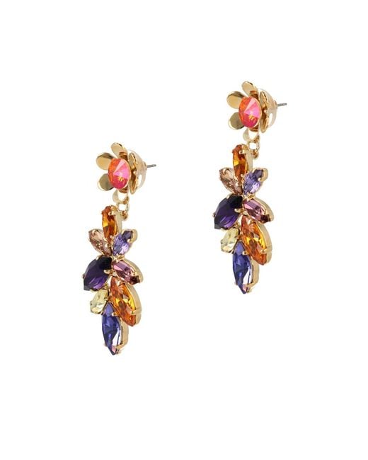 Otazu Multicolor La Bloemen Flower Earrings
