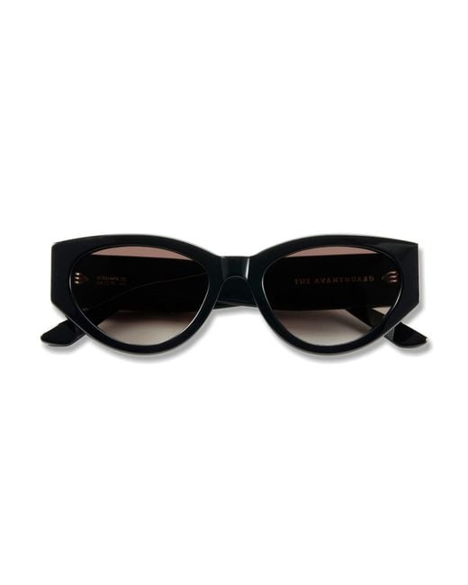 The Avantguard Brown Sunflower Midnight Gloss Sunglasses