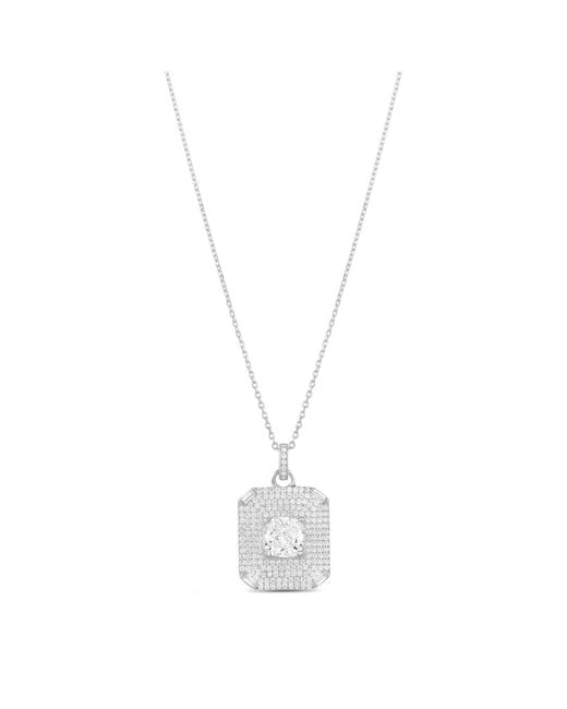 SHYMI White Square Medallion Pendant