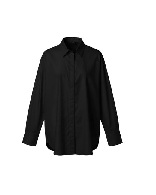 Lindsay Nicholas New York Blue Marcia Oversized Shirt
