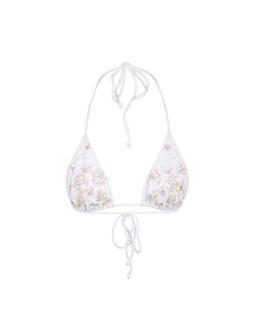 Oceanus White Stella Ocean Bikini Top
