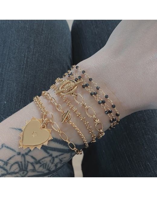 IN CAUDA VENENUM Metallic Yoku Bracelet