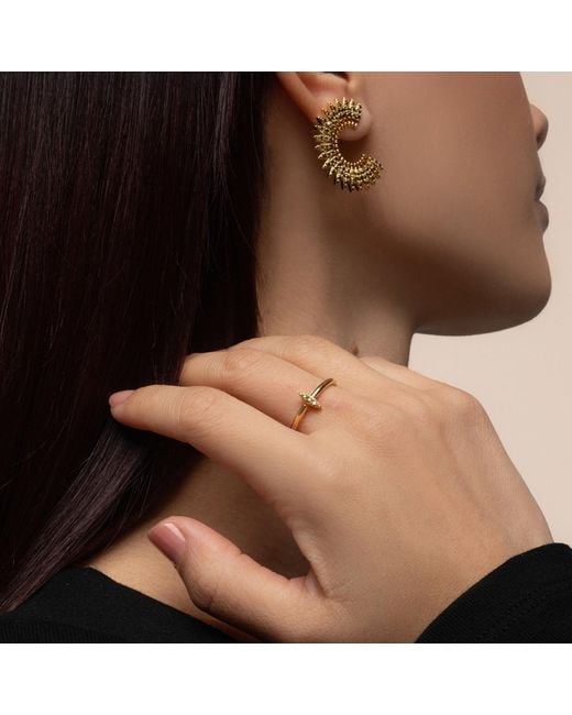 Lavani Jewels Multicolor Green Goldplated Marrakech Earrings