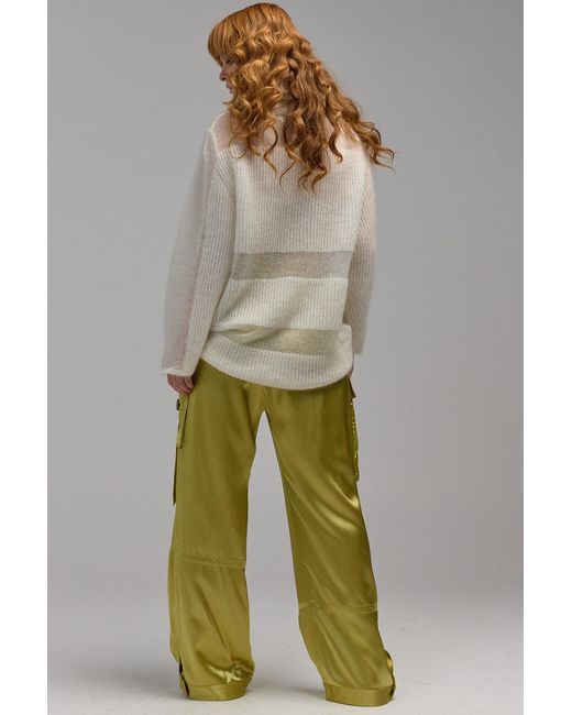Dref White Gelso Knit