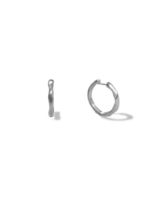 Onia Metallic Drop Hoops