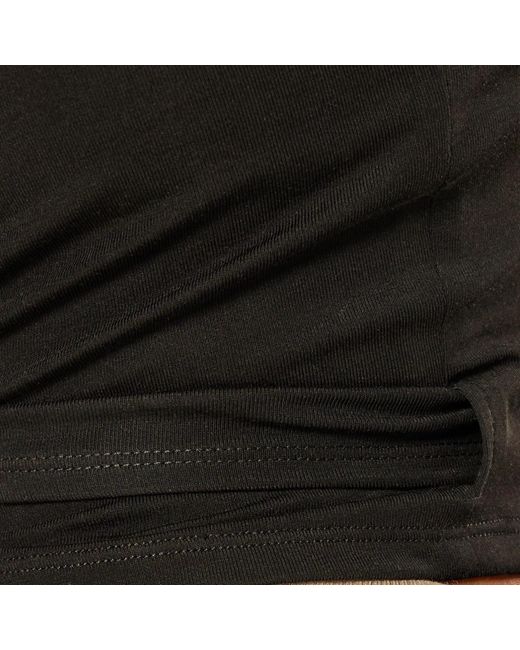 Be Athletica Black The Ultimate Ballet Wrap-Top