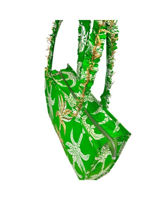 Simitri Green Goa Tote Bag