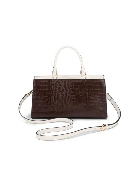 Mkf Collection - J'omor Brown Colby Satchel Bag