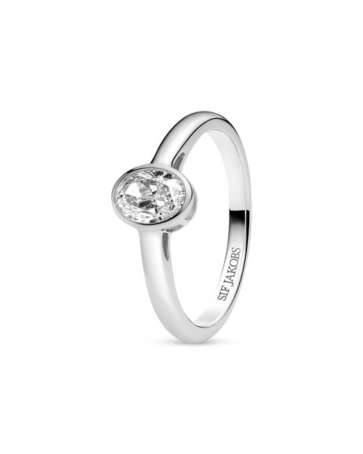 Sif Jakobs Jewellery Metallic Ring Sardinien Ovale Piccolo