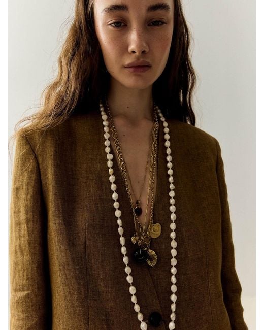 Sita Nevado White Polo Necklace