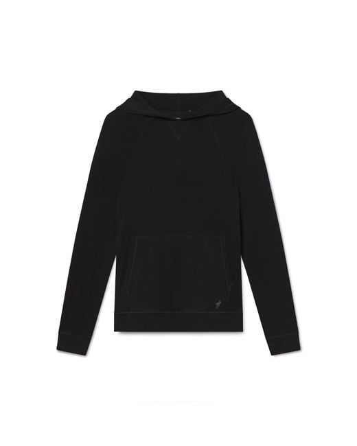 Weston Jon Boucher Black Evo Lightweight Hybrid Slim Fit Hoodie for men