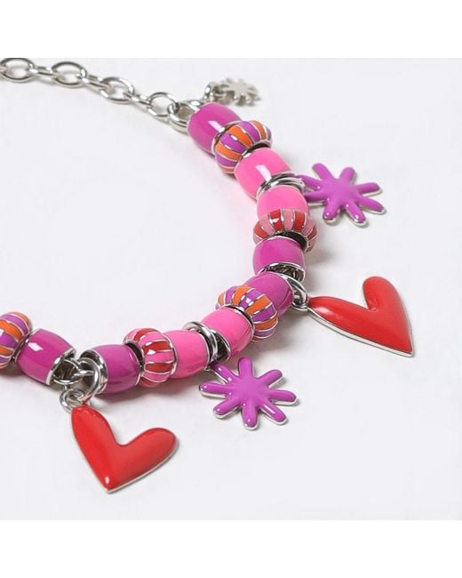 Pinnole Red Heart Charm