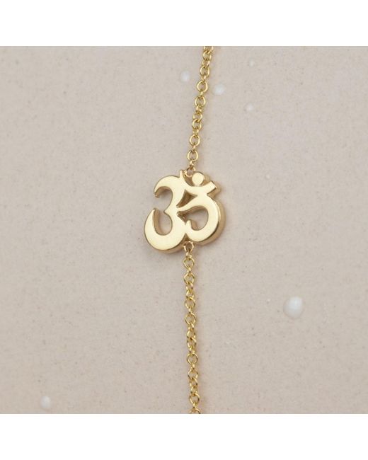 Maya Brenner Metallic 14K Asymmetrical Charm Necklace