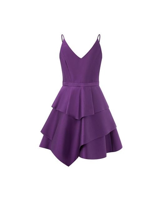 Emma Wallace Purple Hoa Dress
