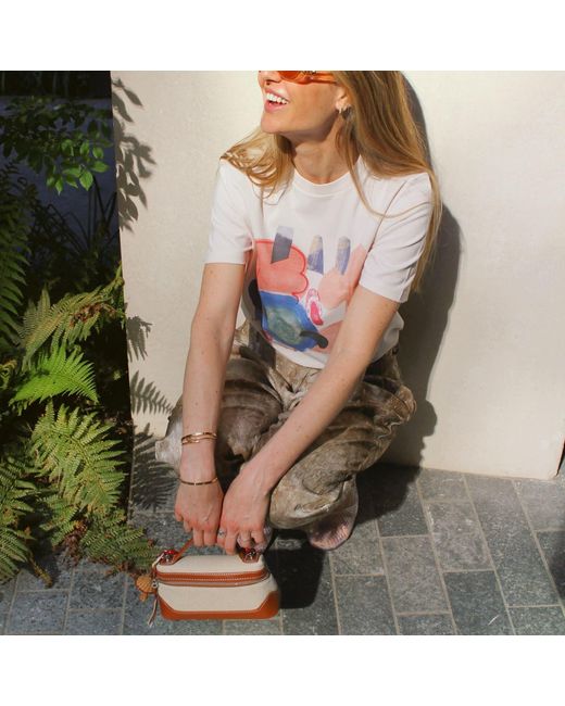 Boutique Kaotique Pink My Brain Is Off-Line Today Organic Cotton Tee