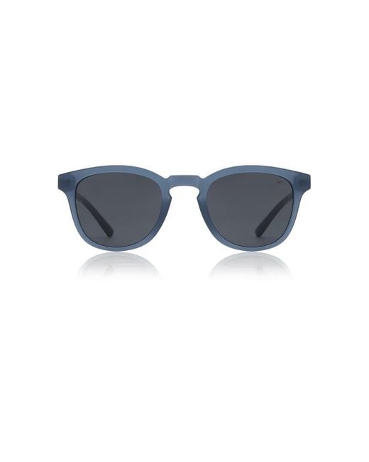 A.Kjærbede Blue Bate Sunglasses Steel