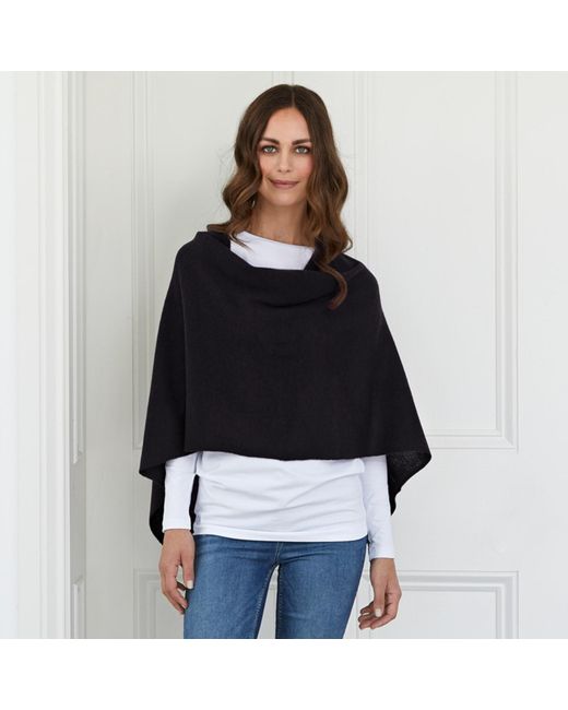 Cove Black Lucy Multi Way Cashmere Wrap