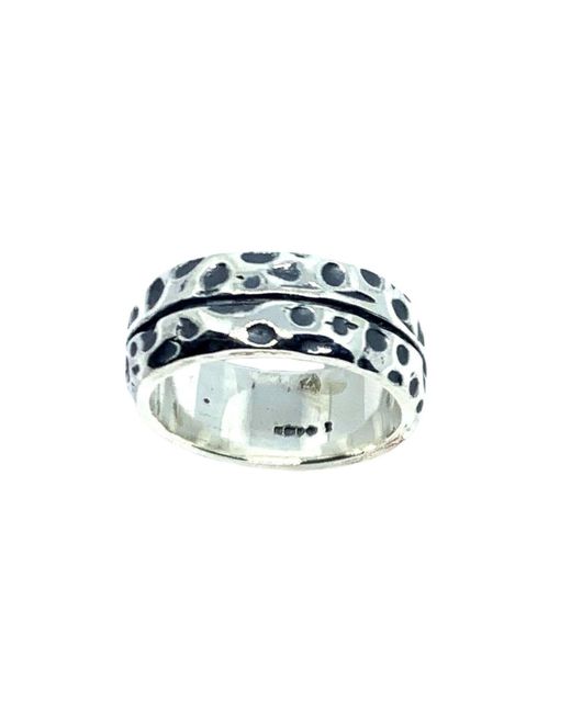 Tg-Jewellery by Tamara Gervasio Blue Effect Chunky Ring Handmade