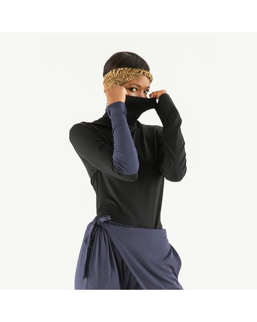 carlton jones Black Bamboo Turtleneck