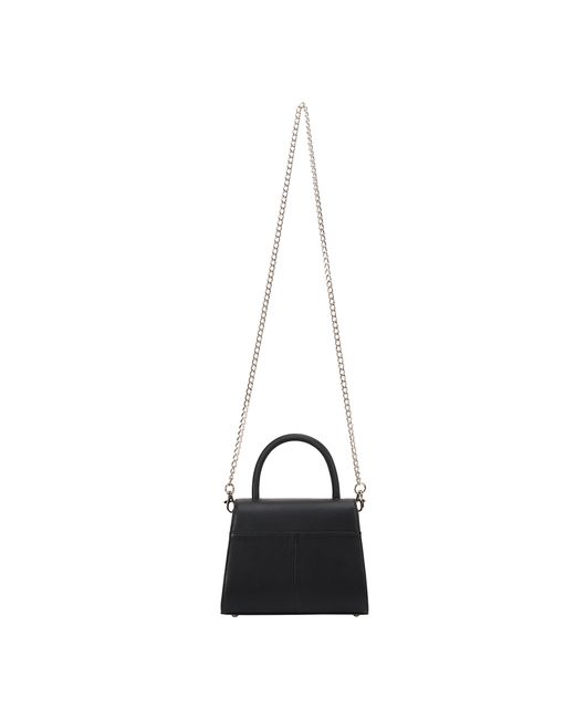 Paul Costelloe Black Cilo Leather Crossbody Bag