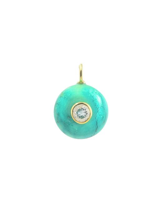 KAMARIA Blue Gemstone Pendant With Topaz