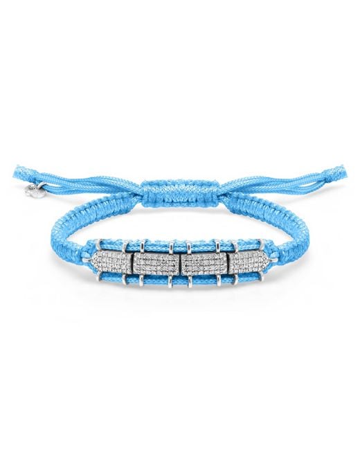 Caravan of Stones Blue Baby Row Bracelet