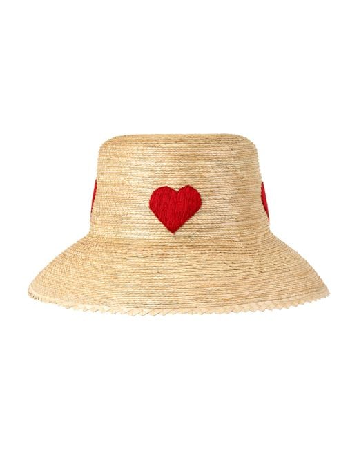 SUNSHINE TIENDA Natural Heart Bucket Hat