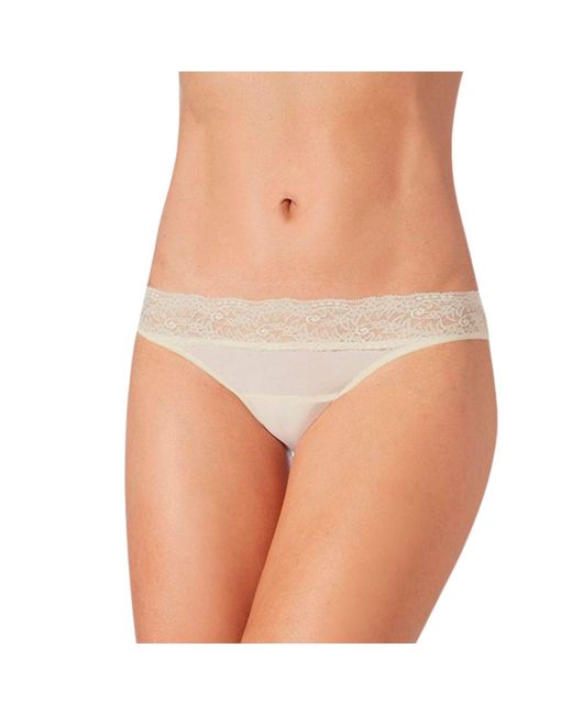 Zd - Zero Defects White Neutrals Venus Mini Lace Brief – Sensuality With Soy Fiber
