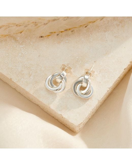 Posh Totty Designs Metallic Baby Russian Charm Stud Earrings