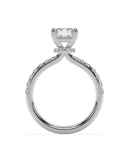 Artisan Metallic 14K Lab-Grown Diamond Designer Ring