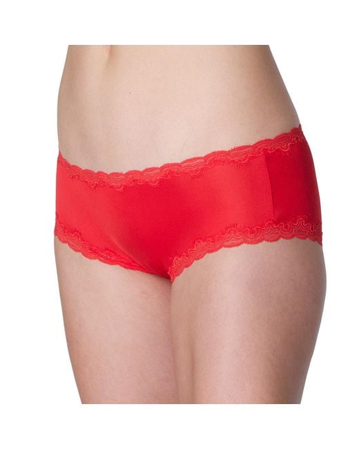 Uwila Warrior Red Soft Silk Briefs