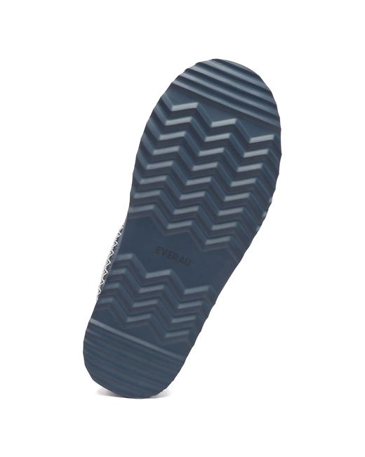 EverAu Australia Blue Wonga Leather Slippers