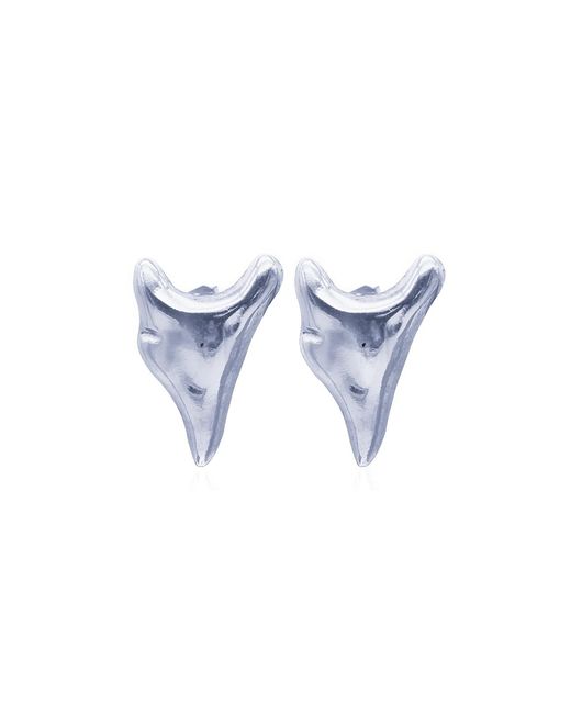 Bayemeyc Blue Opia Stud Earrings