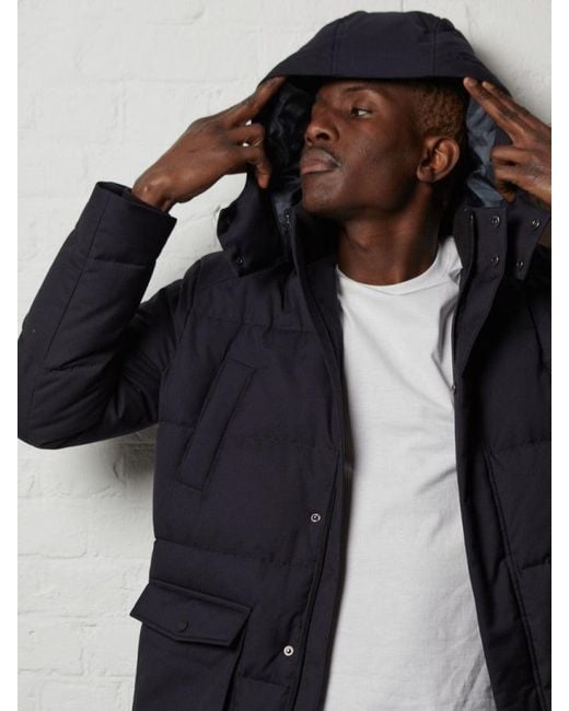 Guards London Blue Stonehouse Parka for men