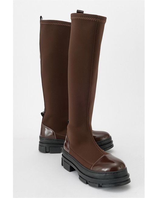 Prologue Shoes Brown Bella Scuba Boot