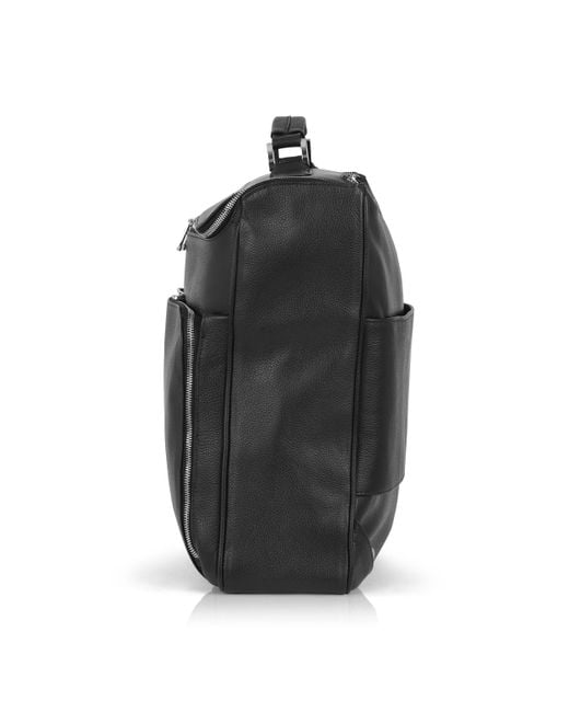 Luis Steven Black Large Laptop Pack for men
