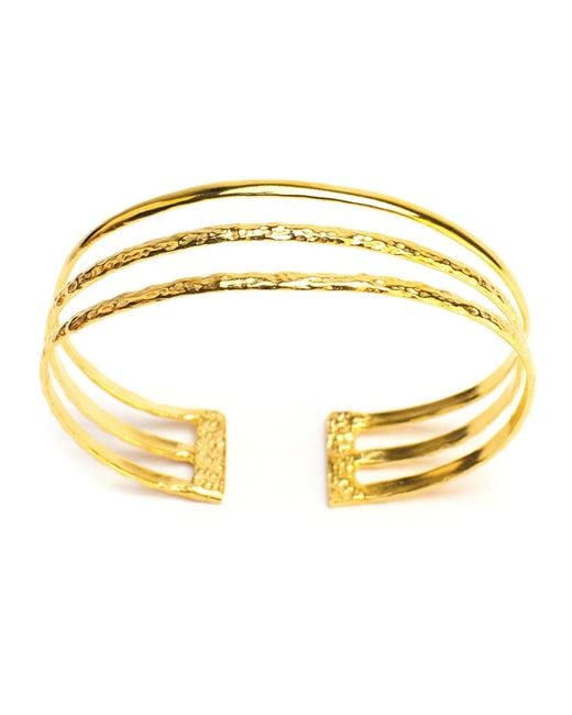 Lexi Jewelry Metallic Lady Empress Adjustable Cuff Bracelet