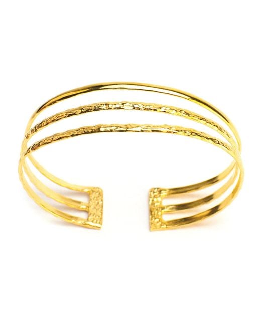 Lexi Jewelry Metallic Lady Empress Adjustable Cuff Bracelet