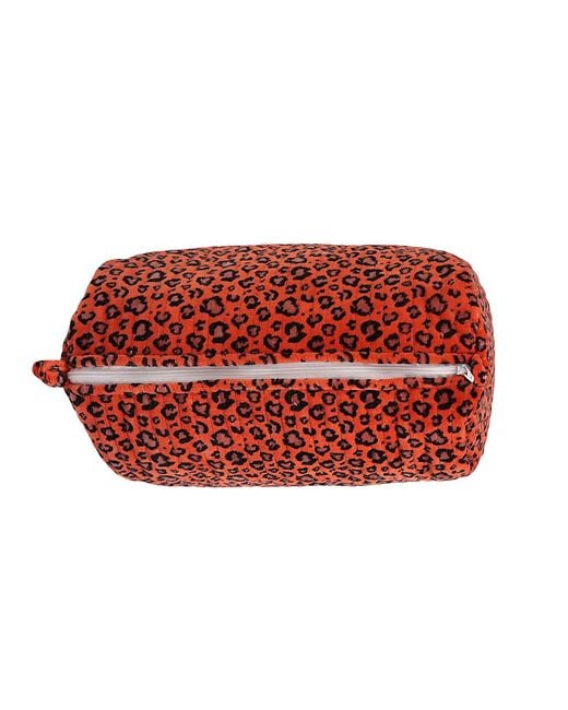 Conscious Yoga Collective Red The Velvet Leopard Three Piece Travel Set