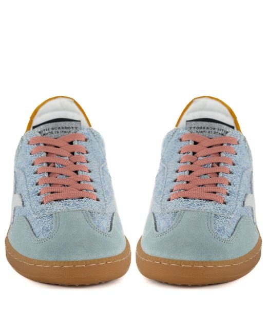 Keith Scarrott Shoes Blue Bitonto Trainer