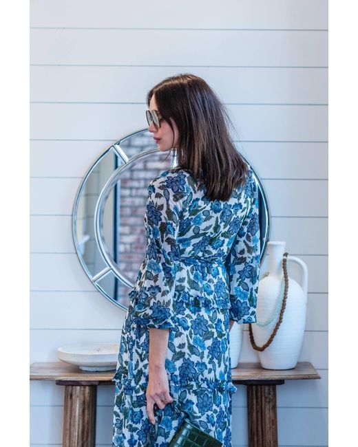 Jennafer Grace Blue Azurine Blossom Love Dress