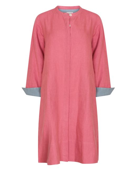 NoLoGo-chic Pink Super Mix Coat Dress