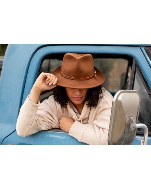 Jamie Slye Hats + Accessories Brown Buddy Wool Fedora Hat