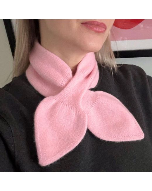 My Little Nature Pink Pure Cashmere Scarf